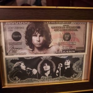 Jim Morrison Framed